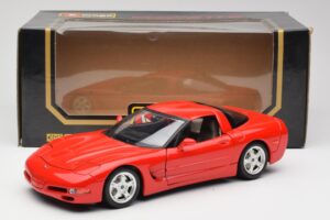 Chevrolet Corvette C5 Rot Bburago 1:18 3066 Metall — Bild 8 von 8