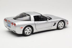 Chevrolet Corvette C5 Silber Bburago 1:18 3056 Metall — Bild 3 von 8