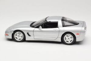 Chevrolet Corvette C5 Silber Bburago 1:18 3056 Metall — Bild 4 von 8