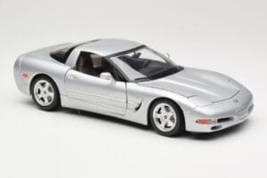Chevrolet Corvette C5 Silber Bburago 1:18 3056 Metall — Bild 6 von 8