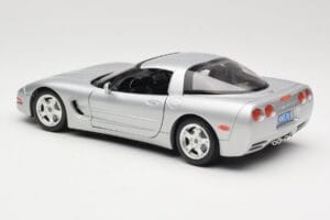 Chevrolet Corvette C5 Silber Bburago 1:18 3056 Metall — Bild 7 von 8