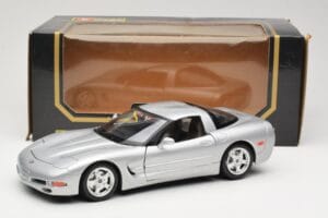 Chevrolet Corvette C5 Silber Bburago 1:18 3056 Metall — Bild 8 von 8