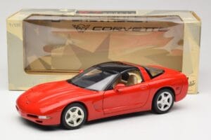 Chevrolet Corvette C5 Targa Rot UT Models 1:18 21001 Metall — Bild 8 von 8