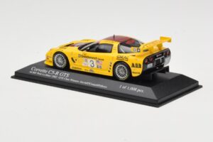 Chevrolet Corvette C5-R #3 R. Fellows / J. O'Connell / O. Gavin ALMS Petit Le Mans 2002 Minichamps 1:43 400021493 Metall — Bild 3 von 4