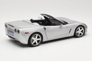 Chevrolet Corvette C6 Cabriolet Silber Hot Wheels 1:18 B6052 Metall — Bild 3 von 8