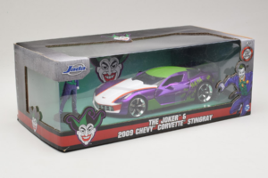 Chevrolet Corvette C6 Stingray The Joker With Figure Jada 1:24 253255020 Metall — Bild 2 von 3