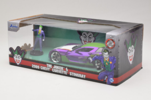 Chevrolet Corvette C6 Stingray The Joker With Figure Jada 1:24 253255020 Metall — Bild 3 von 3