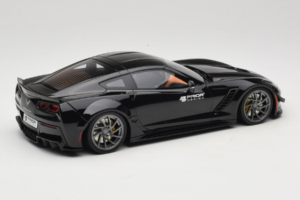 Chevrolet Corvette C7 Prior Design Schwarz GT Spirit 1:18 GT249 Resin — Bild 2 von 6