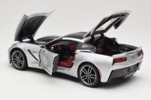 Chevrolet Corvette C7 Silber Maisto 1:18 38132 Metall — Bild 5 von 8