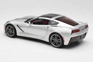 Chevrolet Corvette C7 Silber Maisto 1:18 38132 Metall — Bild 7 von 8