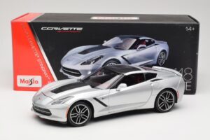 Chevrolet Corvette C7 Silber Maisto 1:18 38132 Metall — Bild 8 von 8