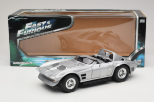 Chevrolet Corvette Grand Sport Silber Fast & Furious Greenlight 1:18 12842 Metall — Bild 6 von 6