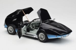 Chevrolet Corvette Manta Ray Blau AUTOart 1:18 71041 Metall — Bild 5 von 8