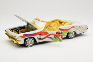 Chevrolet Impala Lowrider White Metallic Hot Wheels 1:18 27635 Metall — Bild 2 von 8