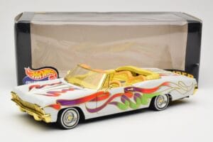 Chevrolet Impala Lowrider White Metallic Hot Wheels 1:18 27635 Metall — Bild 8 von 8