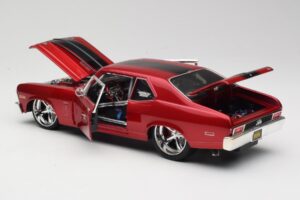 Chevrolet Nova SS Coupe Rot Maisto 1:18 31083-M1 Metall — Bild 5 von 8