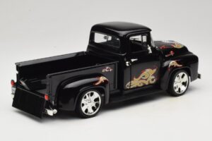 Chevrolet Old School Cody Project Truck & Chopper Set Joyride 1:18 33911 Metall — Bild 3 von 8