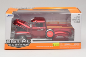 Chevrolet Pickup Bigtime Kustoms Rot Jada 1:24 96802 Metall