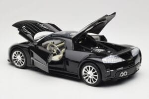 Chrysler ME Four-Twelve Concept Schwarz Motormax 1:18 73138 Metall — Bild 5 von 8