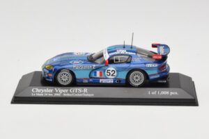 Chrysler Viper GTS-R #52 S. Belloc / F. Cochet / T. Treluyer 24 Hours of Le Mans 2002 Minichamps 1:43 499921452 Metall