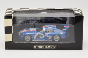Dodge Viper GTS-R #57 Terrien / Cochet / Dayraut Le Mans 24 Hours 2001 Minichamps 1:43 400011457 Metall — Bild 4 von 4