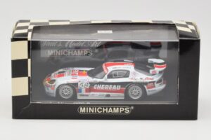 Dodge Viper GTS-R #58 C. Bouchut / Belloc / Monteiro Le Mans 24 Hours 2001 Minichamps 1:43 400011458 Metall — Bild 4 von 4
