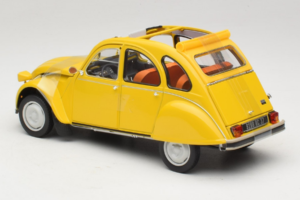 Citroen 2CV 6 Club Mimosa Yellow Norev 1:18 181496 Metall — Bild 5 von 6