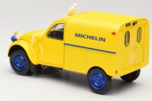 Citroen 2CV Fourgonnette Michelin Bibendum Norev 1:18 181502 Metall — Bild 5 von 6
