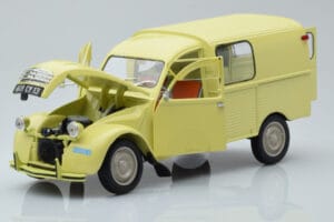 Citroen 2CV Furgonette AK350 Pastis Gelb Norev 1:18 181488 Metall — Bild 2 von 8