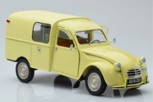 Citroen 2CV Furgonette AK350 Pastis Gelb Norev 1:18 181488 Metall — Bild 6 von 8