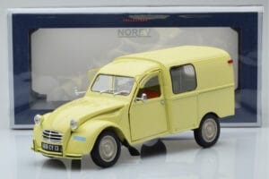 Citroen 2CV Furgonette AK350 Pastis Gelb Norev 1:18 181488 Metall — Bild 8 von 8