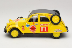 Citroen 2CV Rally Gelb Maisto 1:18 56032 Metall — Bild 3 von 6