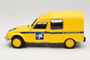 Citroen Acadiane Michelin Gelb Solido 1:18 S1800406 Metall — Bild 3 von 6
