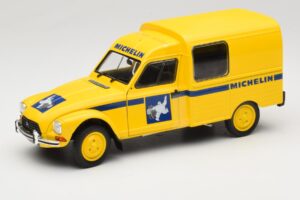 Citroen Acadiane Michelin Gelb Solido 1:18 S1800406 Metall