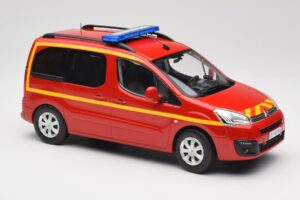 Citroen Berlingo II Pompiers Rot Norev 1:18 181641 Metall — Bild 4 von 6