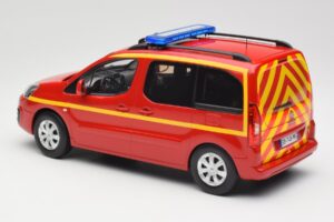Citroen Berlingo II Pompiers Rot Norev 1:18 181641 Metall — Bild 5 von 6