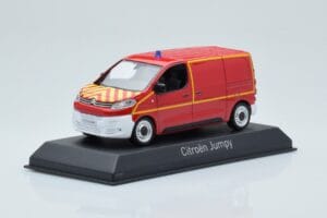 Citroen Jumpy Van Sapeurs Pompiers Rot Norev 1:43 155822 Metall — Bild 2 von 4