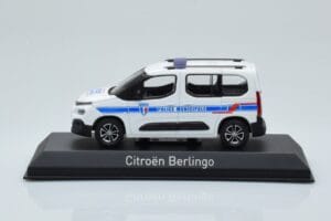 Citroen Berlingo Police Municipale v1 Weiß Blau Norev 1:43 155767 Metall