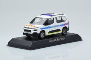 Citroen Berlingo Police Municipale v2 Weiß Blau Norev 1:43 155768 Metall — Bild 2 von 4