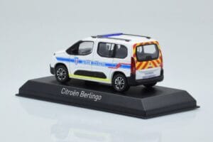 Citroen Berlingo Police Municipale v2 Weiß Blau Norev 1:43 155768 Metall — Bild 3 von 4