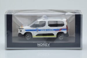 Citroen Berlingo Police Municipale v2 Weiß Blau Norev 1:43 155768 Metall — Bild 4 von 4