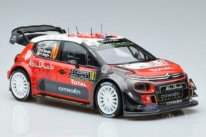 Citroen C3 WRC #10 K. Meeke / P. Nagle Rally Monte Carlo 2018 Norev 1:18 181636 Metall — Bild 4 von 6