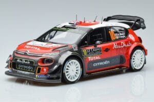 Citroen C3 WRC #10 K. Meeke / P. Nagle Rally Monte Carlo 2018 Norev 1:18 181636 Metall