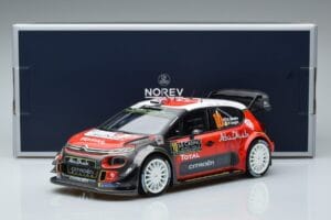 Citroen C3 WRC #10 K. Meeke / P. Nagle Rally Monte Carlo 2018 Norev 1:18 181636 Metall — Bild 6 von 6