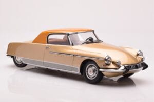 Citroen DS 19 Le Dandy Beige und Braun Norev 1:18 181741 Metall — Bild 4 von 6