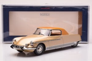 Citroen DS 19 Le Dandy Beige und Braun Norev 1:18 181741 Metall — Bild 6 von 6