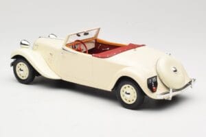 Citroen Traction Avant 11B Cabriolet Creme Norev 1:18 181440 Metall — Bild 5 von 6