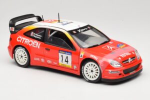 Citroen Xsara T4 WRC #14 P. Bugalski / J-P. Chiaroni WRC 2001 Solido 1:18 9021 Metall — Bild 6 von 8
