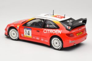 Citroen Xsara T4 WRC #14 P. Bugalski / J-P. Chiaroni WRC 2001 Solido 1:18 9021 Metall — Bild 7 von 8