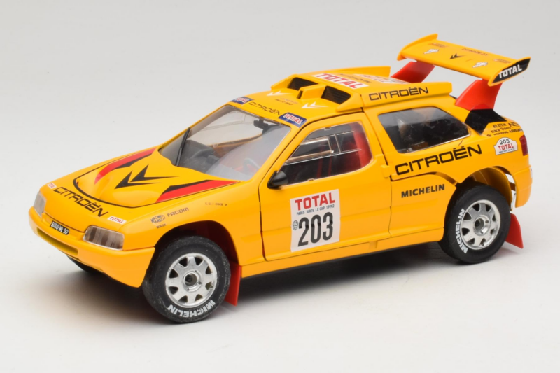 Citroen ZX Rallye Raid #203 1992 Solido 1:18 9003-N1 Metall